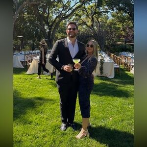 Reiss worn once long sleeve lace navy midi dress